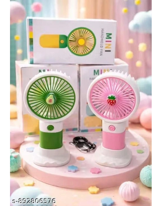 Mini Fan Meyve - Çocuklar için Havalı ve Sevimli El Fanları