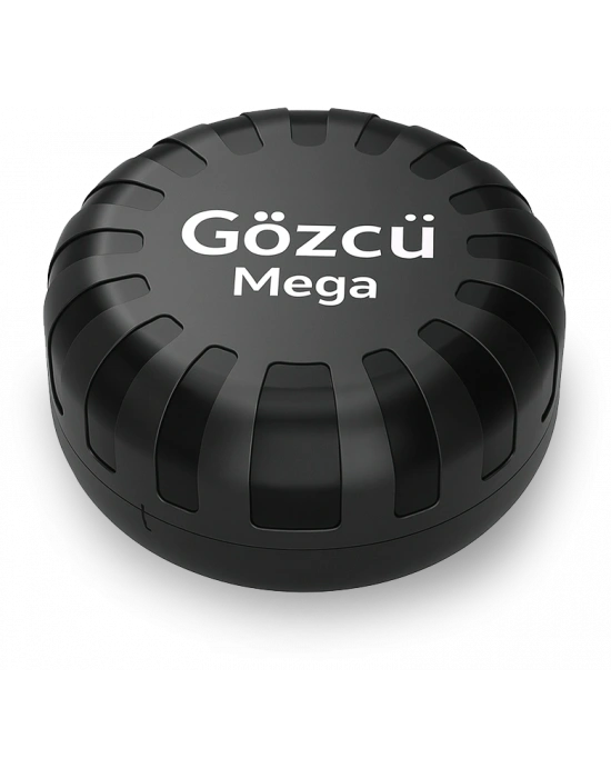 Gözcü Mega Android ve İos Uyumlu Takip Cihazı 3 Yıl Pil Ömrü Geçmişe Dönük Konum Gps Araç Motor Çocuk Gizli