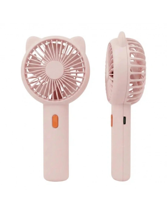 Egonex USB Şarjlı Mini El Fanı Pembe AV-F136