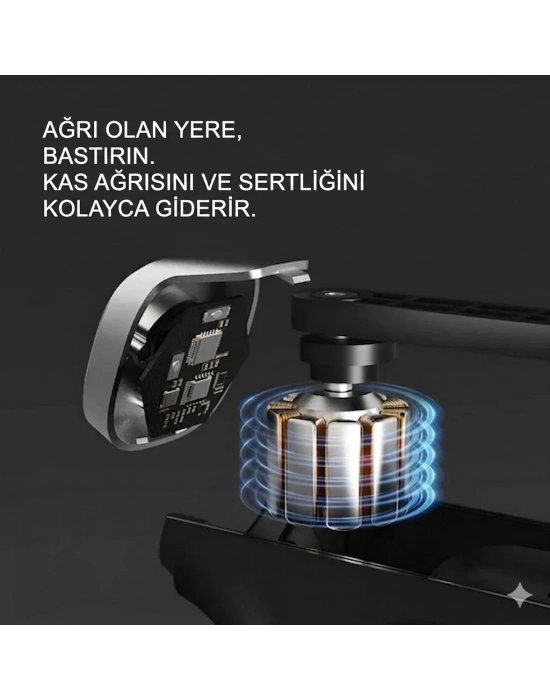 Gold Orion Profesyonel 4 Kademeli Şarj Edilebilir Kas Rahatlatıcı Masaj Tabancası OR-800