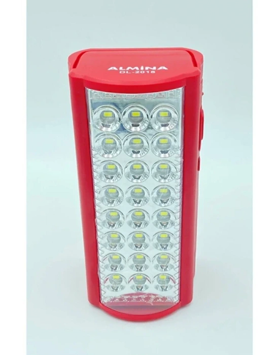 Almina Işıldak 24 Led 80 Saat Yanma Telefon Şarj Edebilen Işıldak Usbli Şarjlı 24 Ledli Işıldak