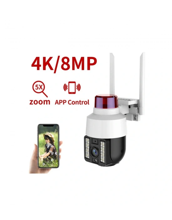 Int-cmr21 Sd-kart Destekli Hareketli Sesli Gece Renkli Ptz Akıllı Wifi Güvenlik Kamerası