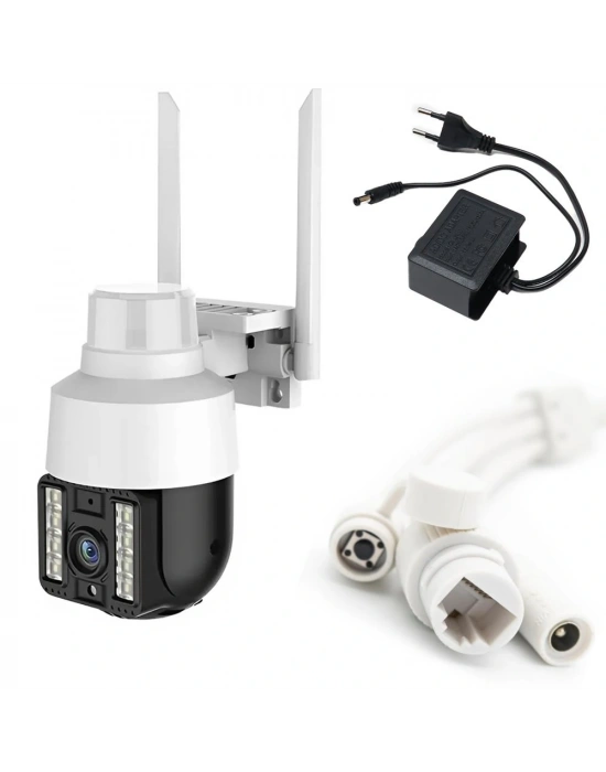 Int-cmr21 Sd-kart Destekli Hareketli Sesli Gece Renkli Ptz Akıllı Wifi Güvenlik Kamerası