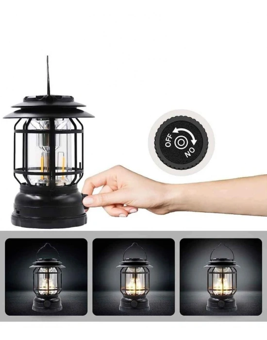 Bluetooth Hoparlör Özellikli Dimerli Led Kamp Lambası Hs66