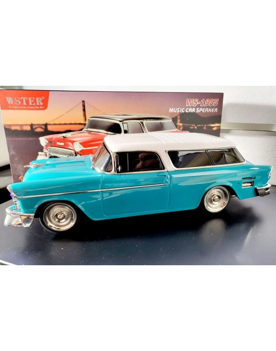 Chevrolet Ws-1955bt Belair 1955 Model Bluetooth Hoparlör