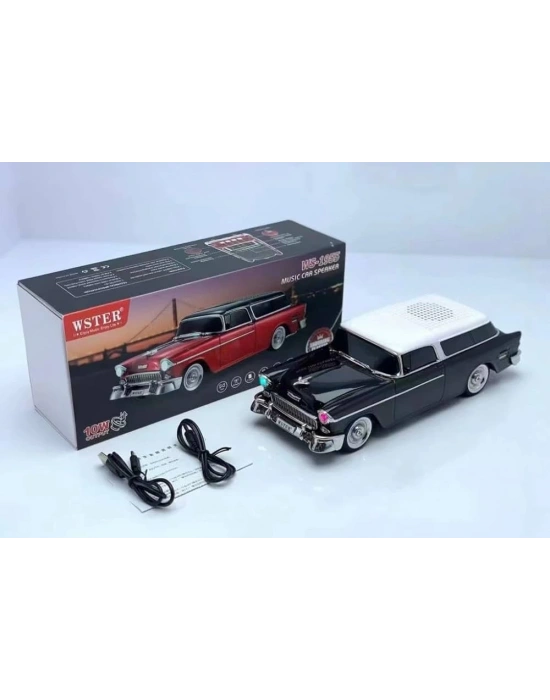 Chevrolet Ws-1955bt Belair 1955 Model Bluetooth Hoparlör