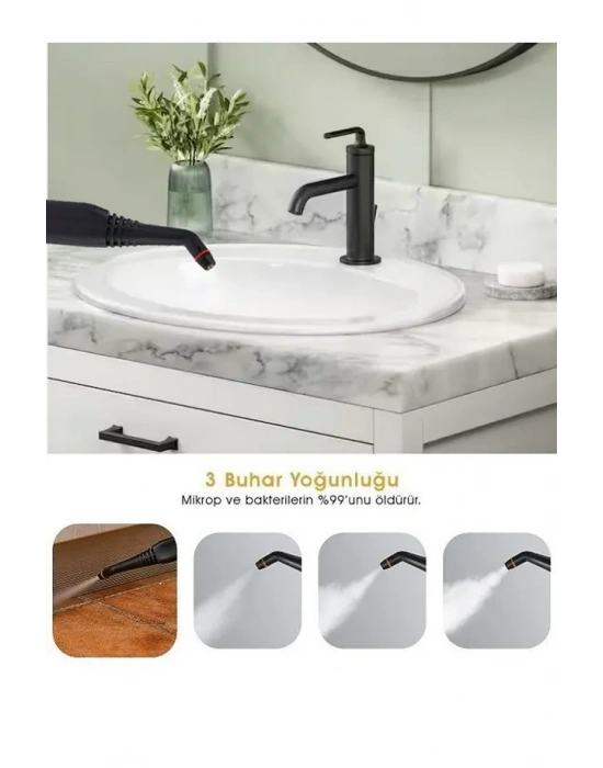 Classen Smart Çok Fonksiyonlu Güçlü Buharlı Temizleyici Makinesi