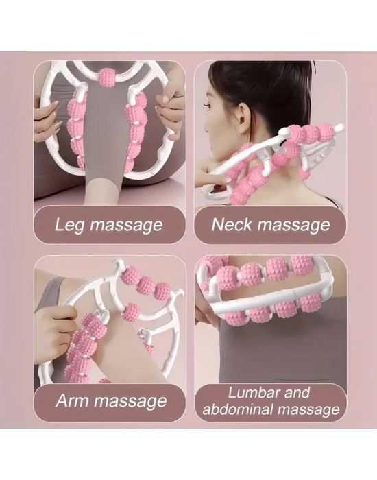 Egonex 15 Tekerlekli Bacak Boyun Kol Masaj Aleti