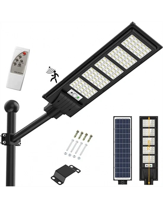 Egonex 180w Solar Kumandalı Sokak Armatürü 6500k (beyaz)