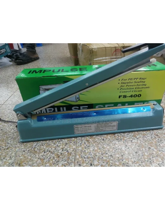 Egonex 40cm Metal Gövde Poşet Ağzı Yapıştırma Kapatma Makinası