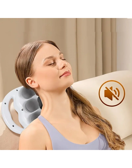 Egonex 6 Başlıklı Şarjlı Isıtmalı Masaj Aleti