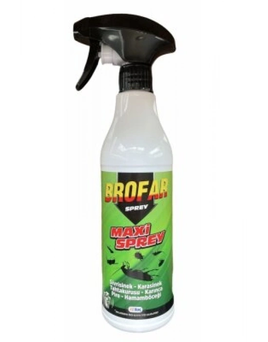 Egonex Brofar Maxi ( Sıvı ) İlaç Sprey ( 450ml ) ( S.sinek & K.sinek & T.kurusu & Karınca & Pire & H.böcek)*6x4