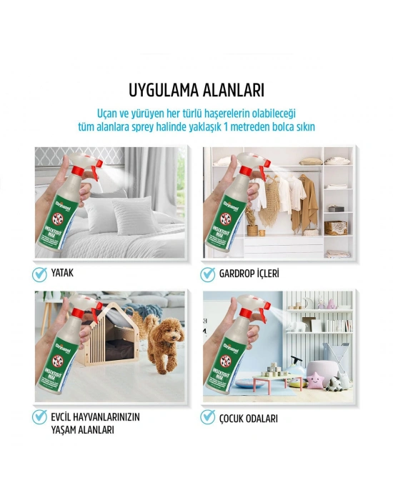 Egonex Chrysamed ( İnsektisit Max ) Sıvı Böcek İlaç Sprey 500ml ( Hamamböcek & Kene & Akrep & Karınca & Tahta Kurusu )*24