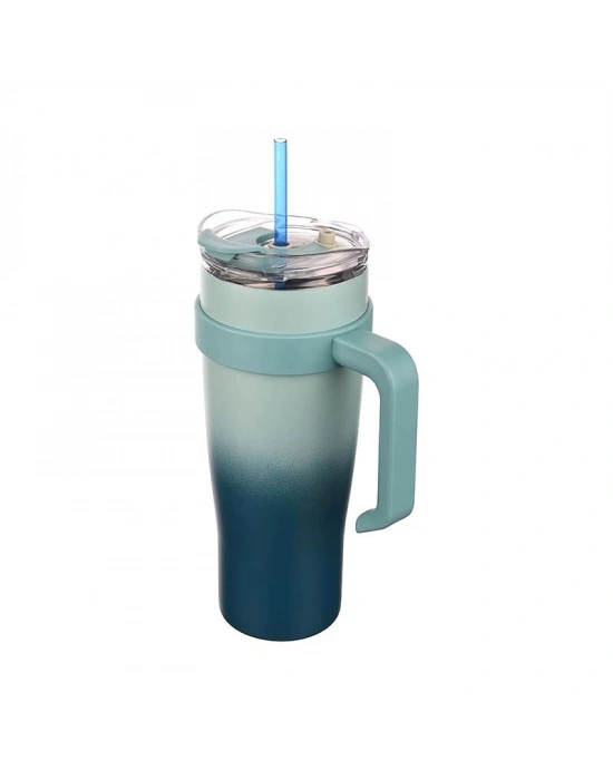 Egonex Essence 1 Litre Pipetli Termos Bardak Çift Duvarlı