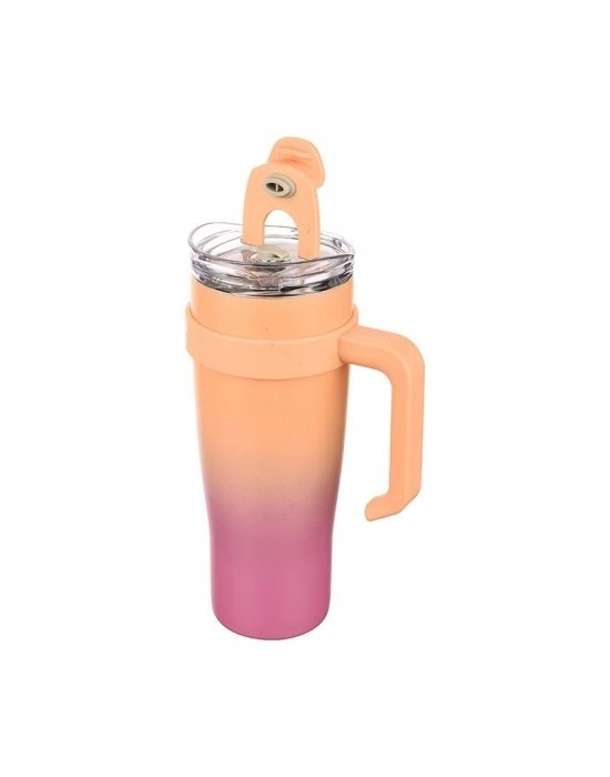 Egonex Essence 1 Litre Pipetli Termos Bardak Çift Duvarlı