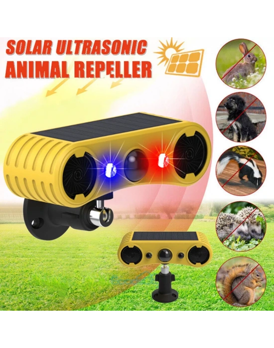 Egonex Güneş Enerjili Ultrasonik Hayvan Kovucu Eg-26950