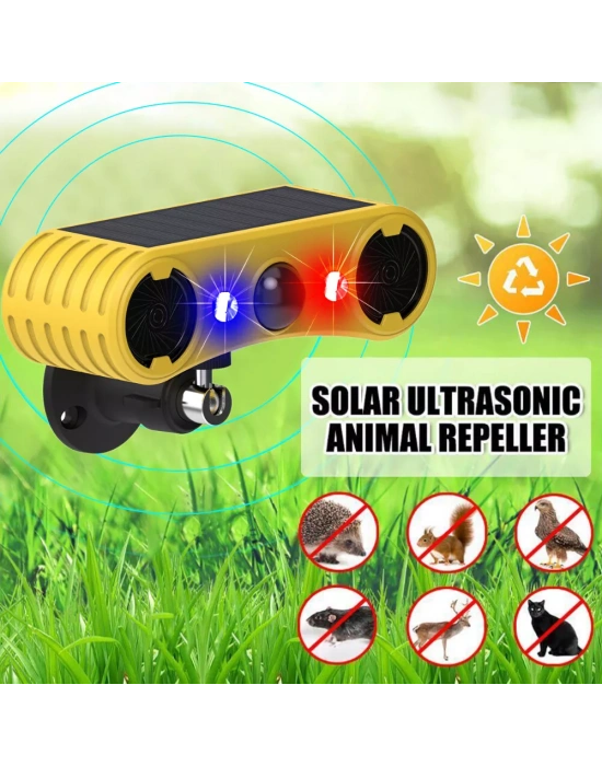 Egonex Güneş Enerjili Ultrasonik Hayvan Kovucu Eg-26950