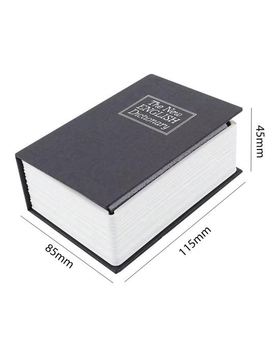 Egonex Kitap Görünümlü Metal Kasa Kumbara Tipi