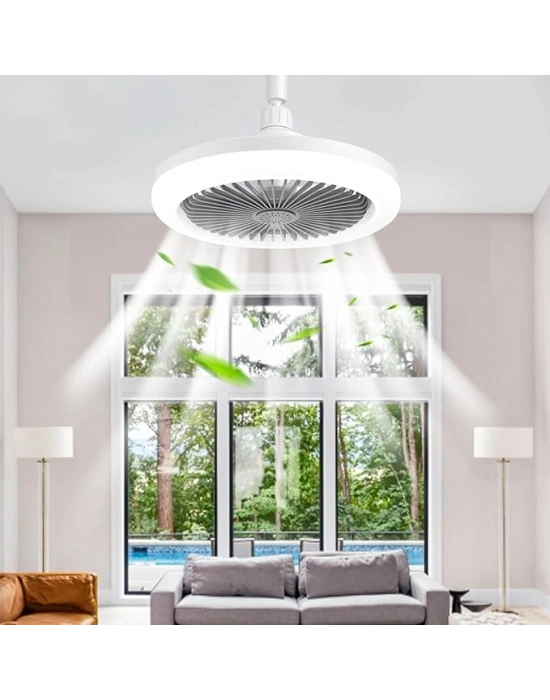 Egonex Led Işıklı Sessiz Tavan Vantilatörü