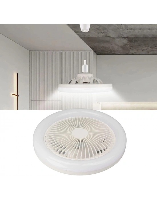 Egonex Led Işıklı Sessiz Tavan Vantilatörü