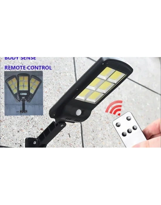 Egonex Led Solar Güneş Enerjili Bahçe Sokak Aydınlatma Işığı