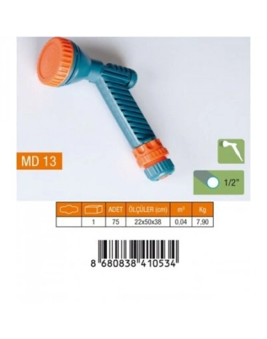 Egonex Medalyan Md-13 ( Ayarsız ) Sulama Tabanca Süzek ( 1/2 Lüx Rekor )*10x7.5