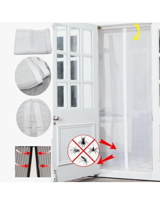 Egonex Mıknatıslı Kapı Sinekliği Tül Perde 105 X 210 Cm