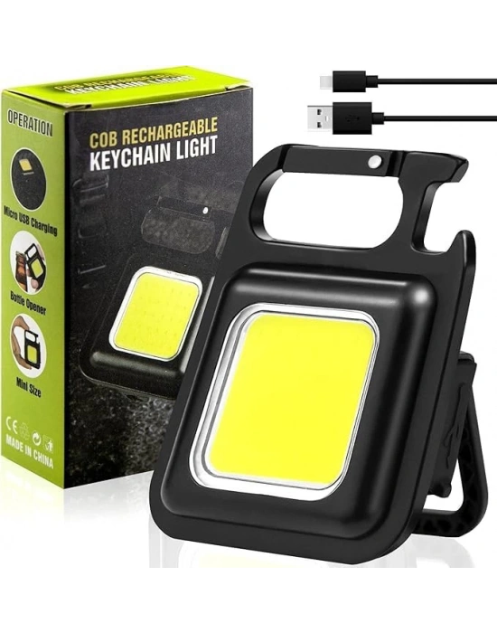 Egonex Mini Taşınabilir Led Çok Fonksiyonlu Fener