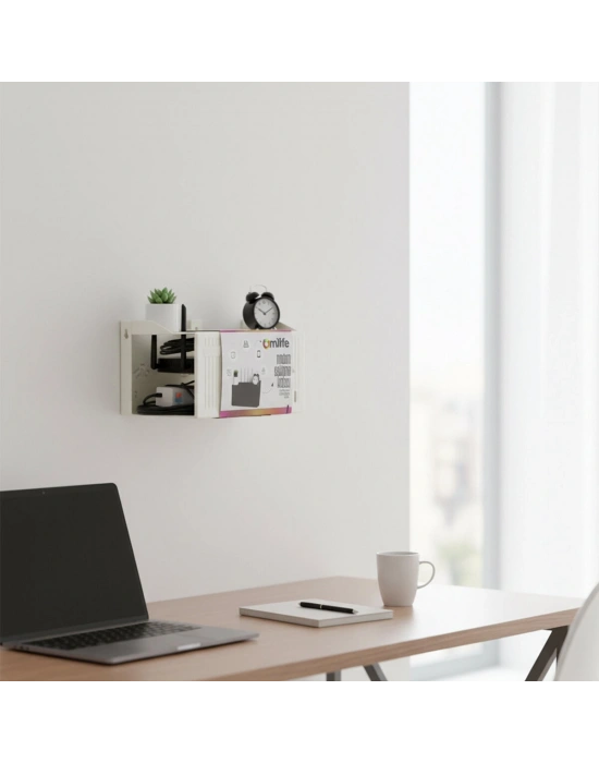Egonex Omilife Modem Saklama Kutusu Plastik ( 25x15x6cm)*24x3