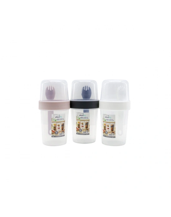 Egonex Plastlife Kp-173 Yoğurt Müsli & Atıştırmalık Kabı*24=k