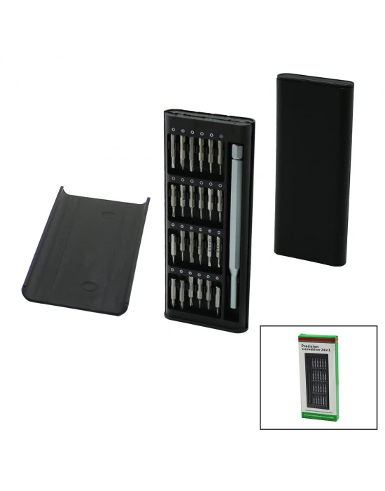 Egonex Precision Lrd-004 ( 24in1 ) Saatçi Telefon Bits Tornavida Seti*240