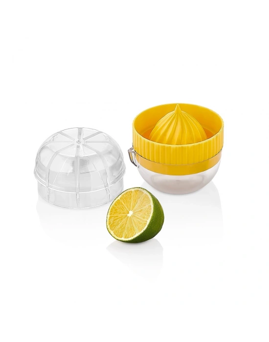 Egonex Qlux L-00239 İnci Mini Limon Sıkacak ( Renkli Plastik )*36=k