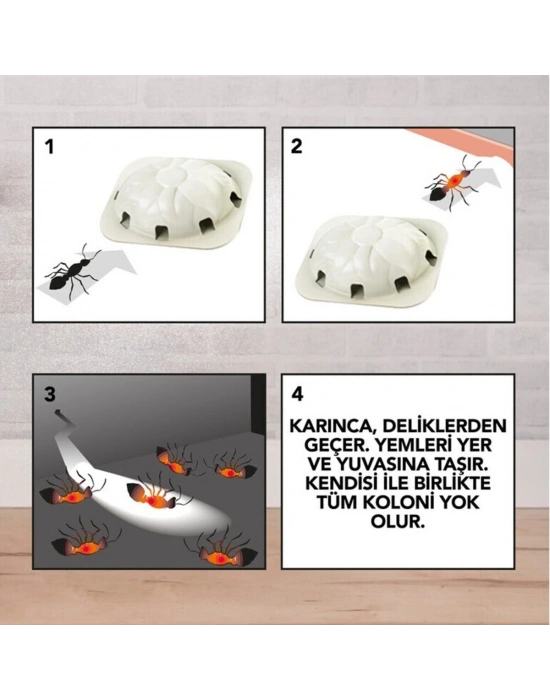 Egonex Raid ( 2pcs ) Karınca Yemi ( Kokusuz & Pratik & 3 Ay Etkili)*12=k