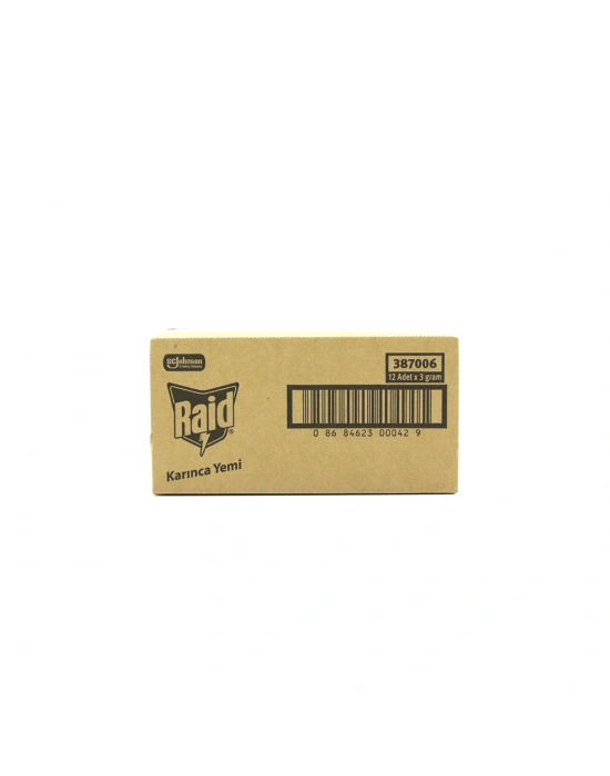 Egonex Raid ( 2pcs ) Karınca Yemi ( Kokusuz & Pratik & 3 Ay Etkili)*12=k