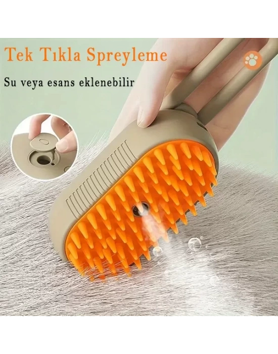 Egonex Saplı Buharlı Kedi Tarağı