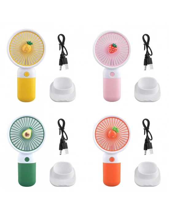 Egonex Şarjlı Taşınabilir El Tipi Mini Fan Dd-5639