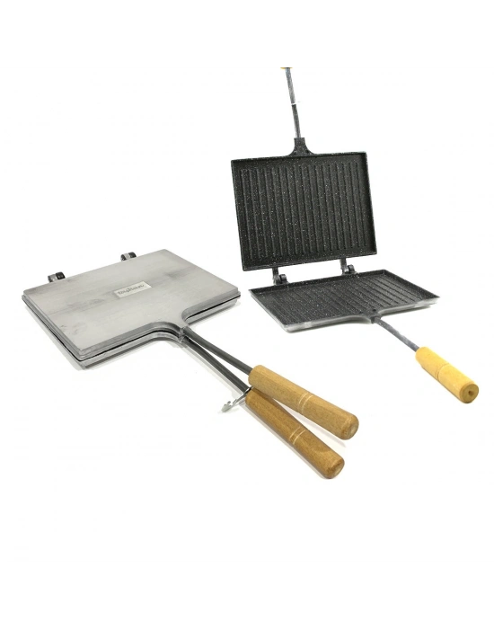 Egonex Taşhan ( İçi Teflon ) El Tost Makinesi*25