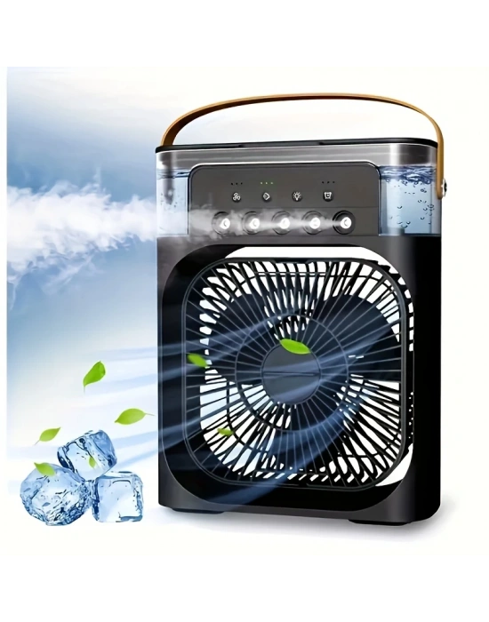 Egonex Taşınabilir Vantilatör Su Soğutmalı Masaüstü Usb Fan