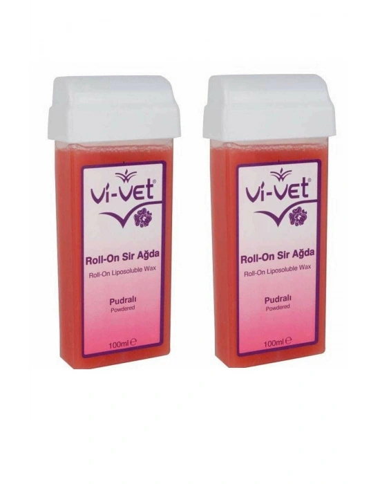 Egonex Vi-vet Roll-on Yoğun Pudralı Kartuş Sir Ağda 100ml*24=k