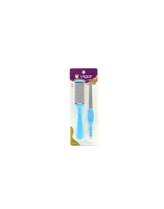 Egonex Vigor K-6165 ( 2pcs ) Tınak & Topuk Törpü Bakım Seti*12x50