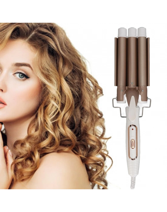 Egonex Wag Maşa Su Dalgası Maşası 28 Mm Bukle