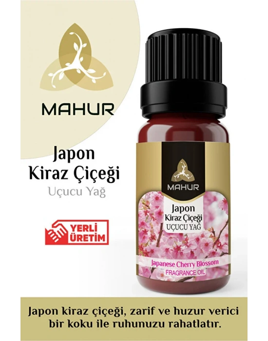 Esansiyel Uçucu Koku Yağı Difüzör Esansı Buhurdanlık Yağı Aromaterapi Yağı 10ml