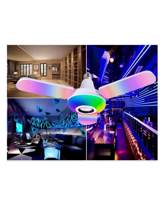 Flash Point 40 Watt Bluetooth 4+1 Musıc Magıc Led Ampul