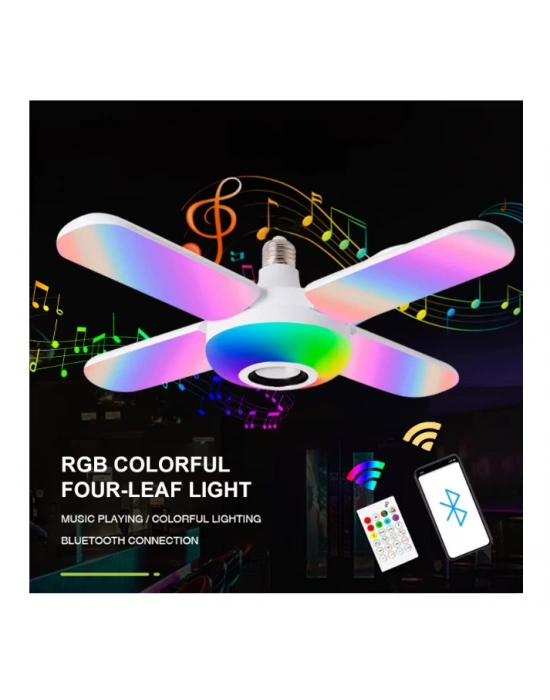 Flash Point 40 Watt Bluetooth 4+1 Musıc Magıc Led Ampul