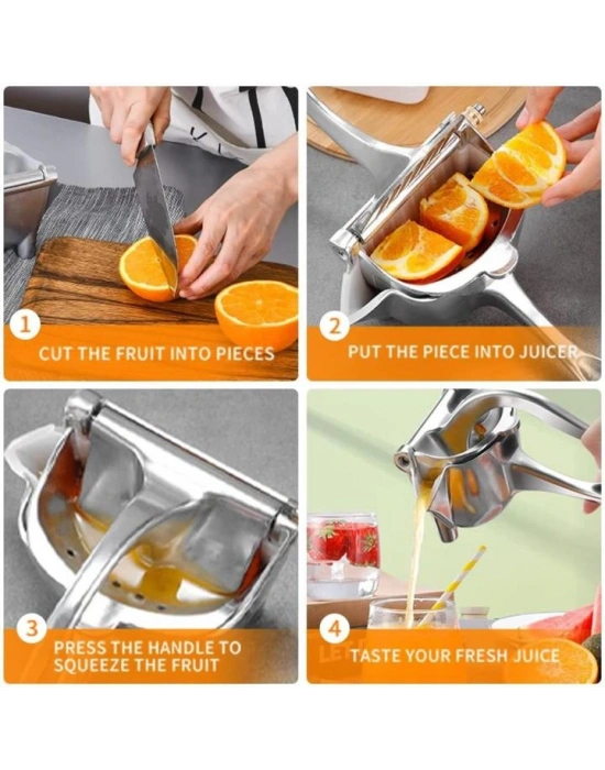 Fruit Press Alüminyum Meyve Sıkıcağı Manuel Meyve Suyu Sıkacağı Aluminyum