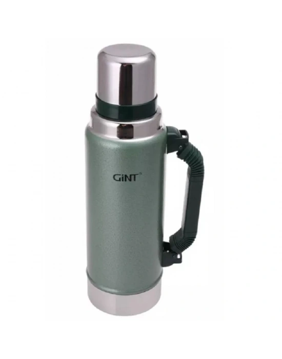 Gint 1.25 Litre Paslanmaz Çelik Termos 24 Saat Sıcak 12 Saat Soğuk Yeşil