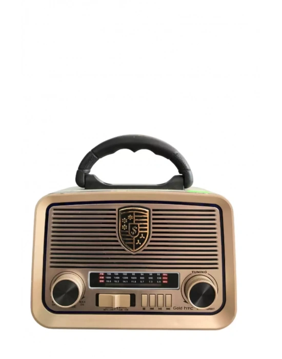 Gold Ghtc-301bt Bluetooth Usb-sd-aux-fm Nostaljik Radyo