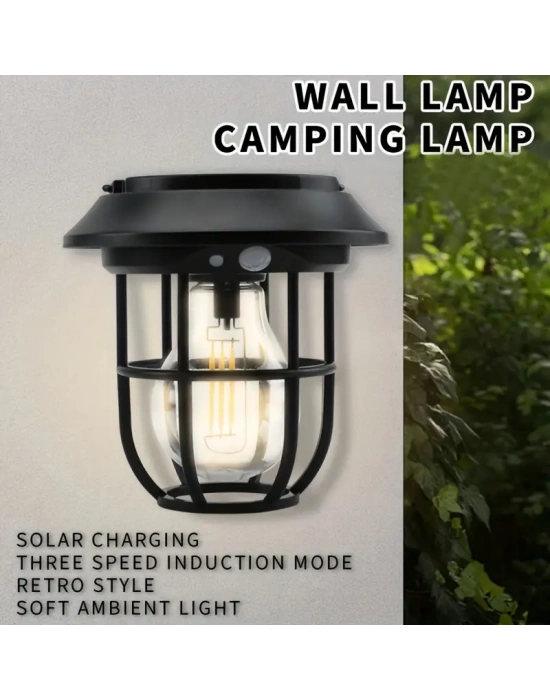 Gold Orion Lamba Solar Şarjlı Sensörlü Çok Amaçlı Or-t66