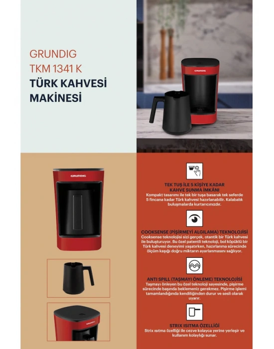 Grundıg Tradisia Tkm 1343 T Türk Kahvesi Makinesi