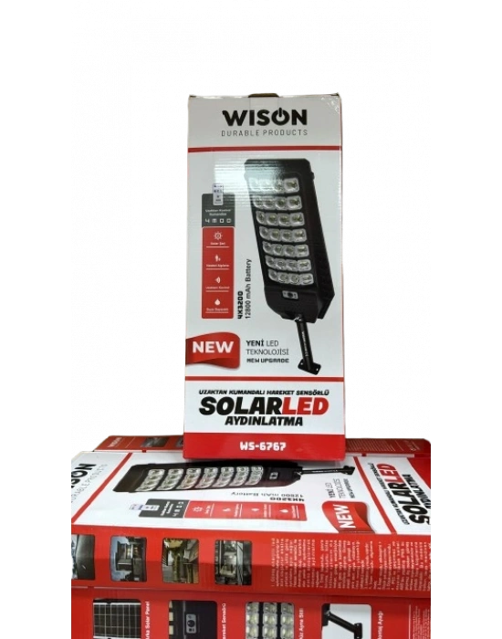 Güneş Enerjili Sokak Aydınlatması Ws-6767 Wison